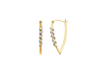 2 Tone Plated | Fashion Earrings